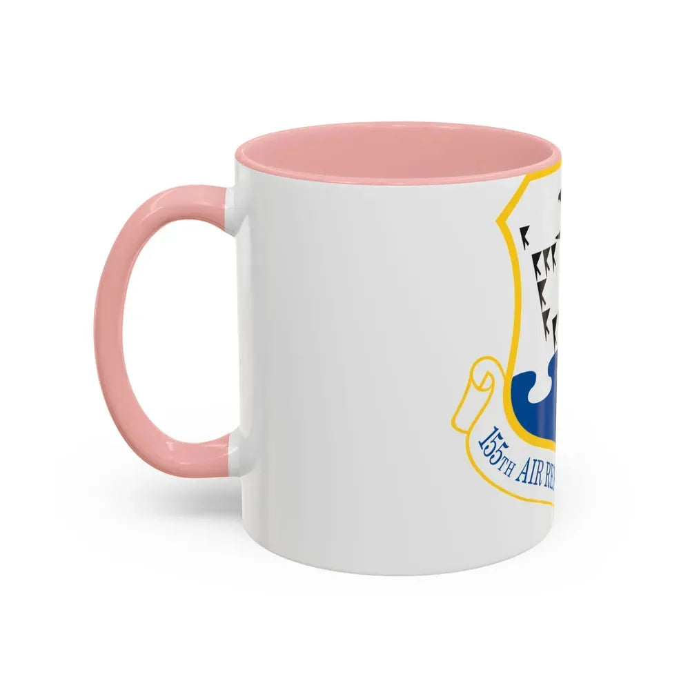 155th Air Refueling Wing (U.S. Air Force) Accent Coffee Mug - Go Mug Yourself
