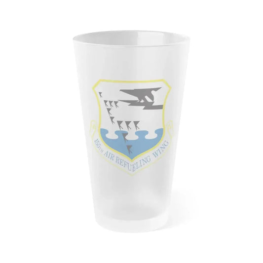 155th Air Refueling Wing (U.S. Air Force) Frosted Pint Glass 16oz Default Title - Go Mug Yourself