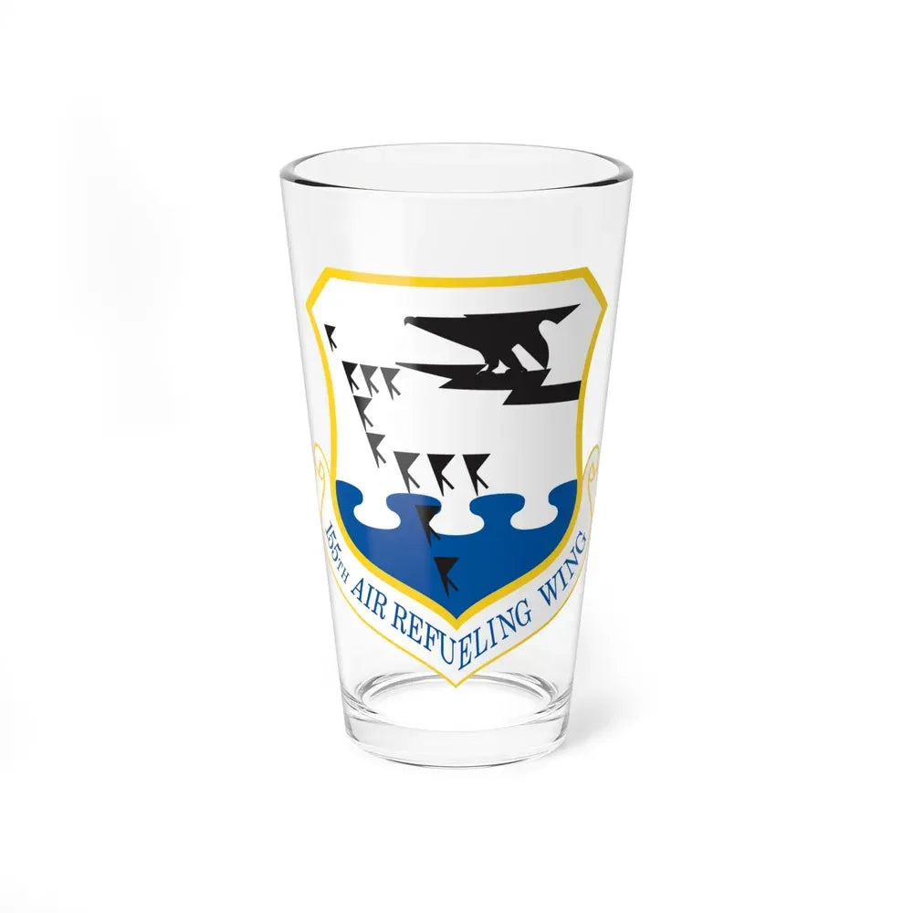 155th Air Refueling Wing (U.S. Air Force) Pint Glass 16oz 16oz - Go Mug Yourself