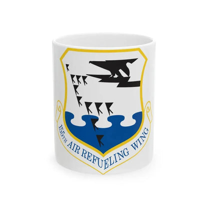 155th Air Refueling Wing (U.S. Air Force) White Coffee Mug 11oz - Go Mug Yourself