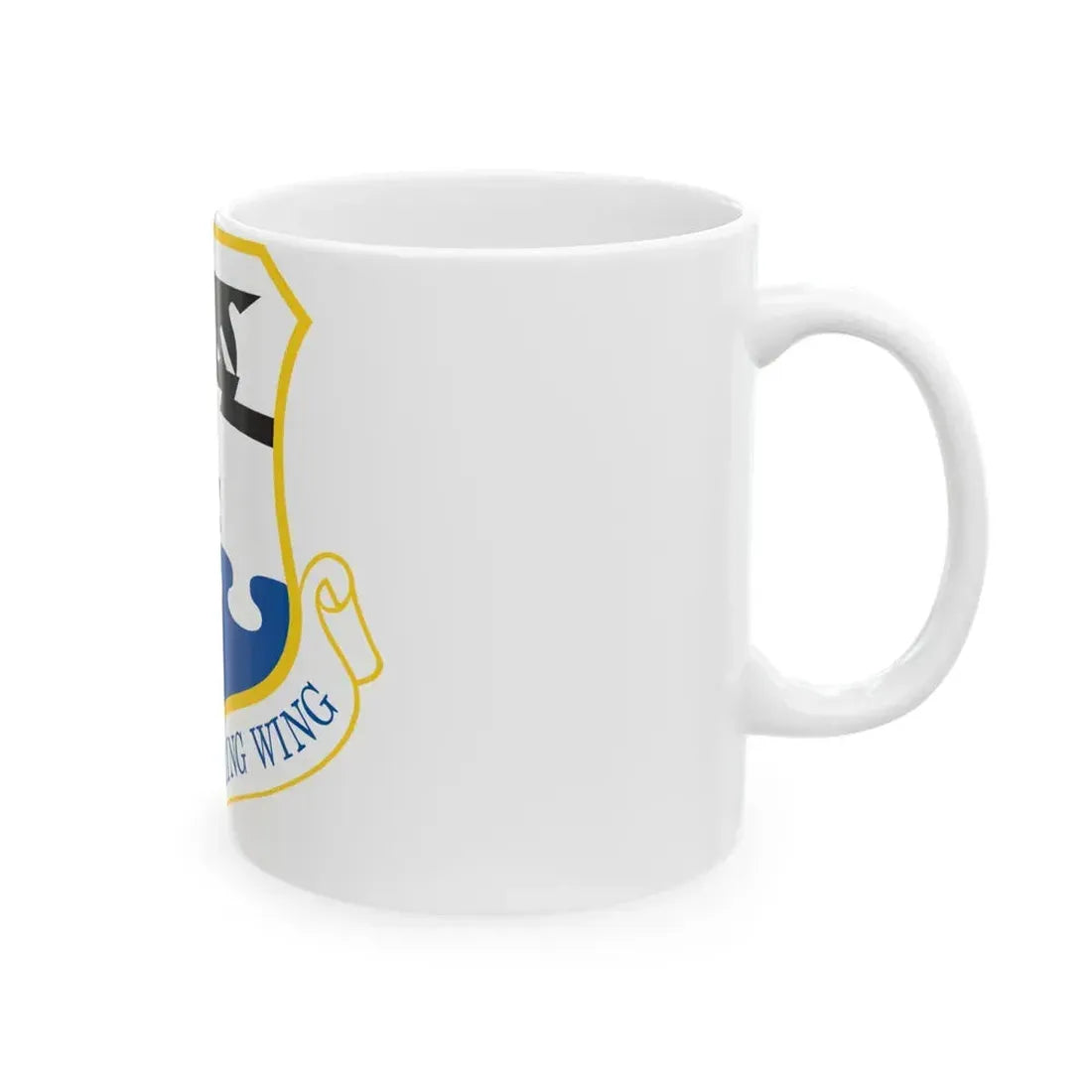 155th Air Refueling Wing (U.S. Air Force) White Coffee Mug - Go Mug Yourself