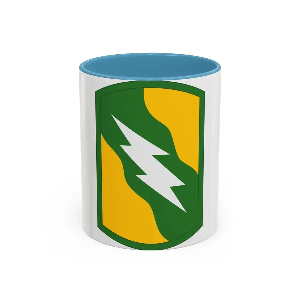155th Armored Brigade Combat Team (U.S. Army) Accent Coffee Mug 11oz Light Blue - Go Mug Yourself