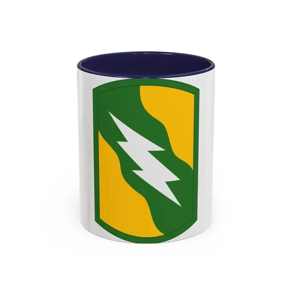 155th Armored Brigade Combat Team (U.S. Army) Accent Coffee Mug 11oz Navy - Go Mug Yourself