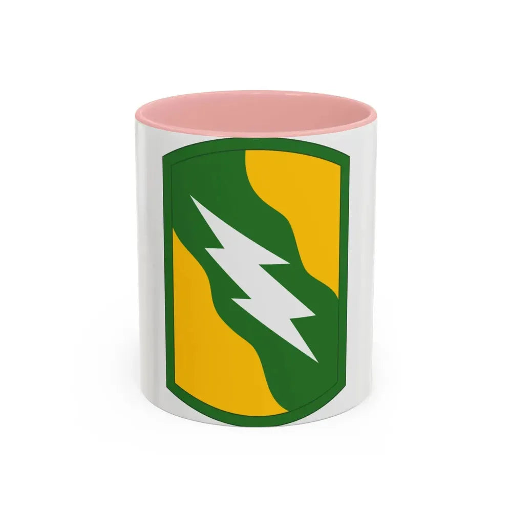 155th Armored Brigade Combat Team (U.S. Army) Accent Coffee Mug 11oz Pink - Go Mug Yourself