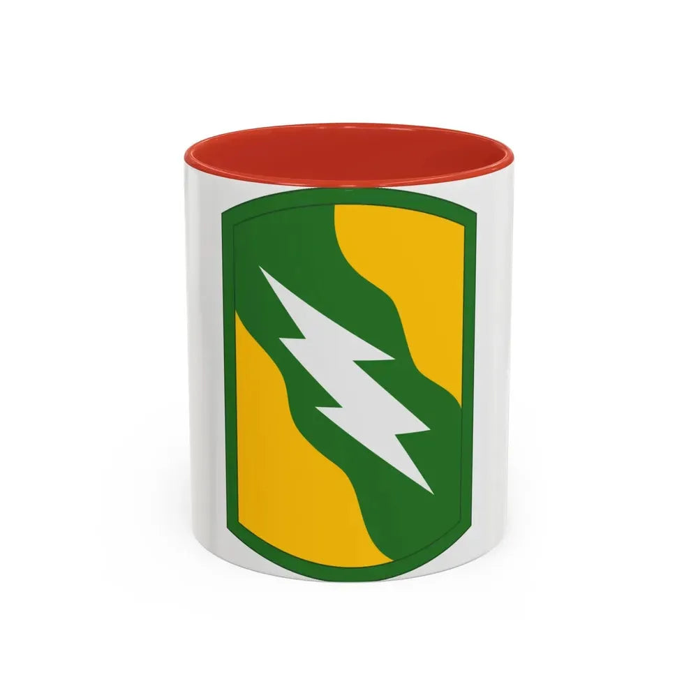 155th Armored Brigade Combat Team (U.S. Army) Accent Coffee Mug 11oz Red - Go Mug Yourself