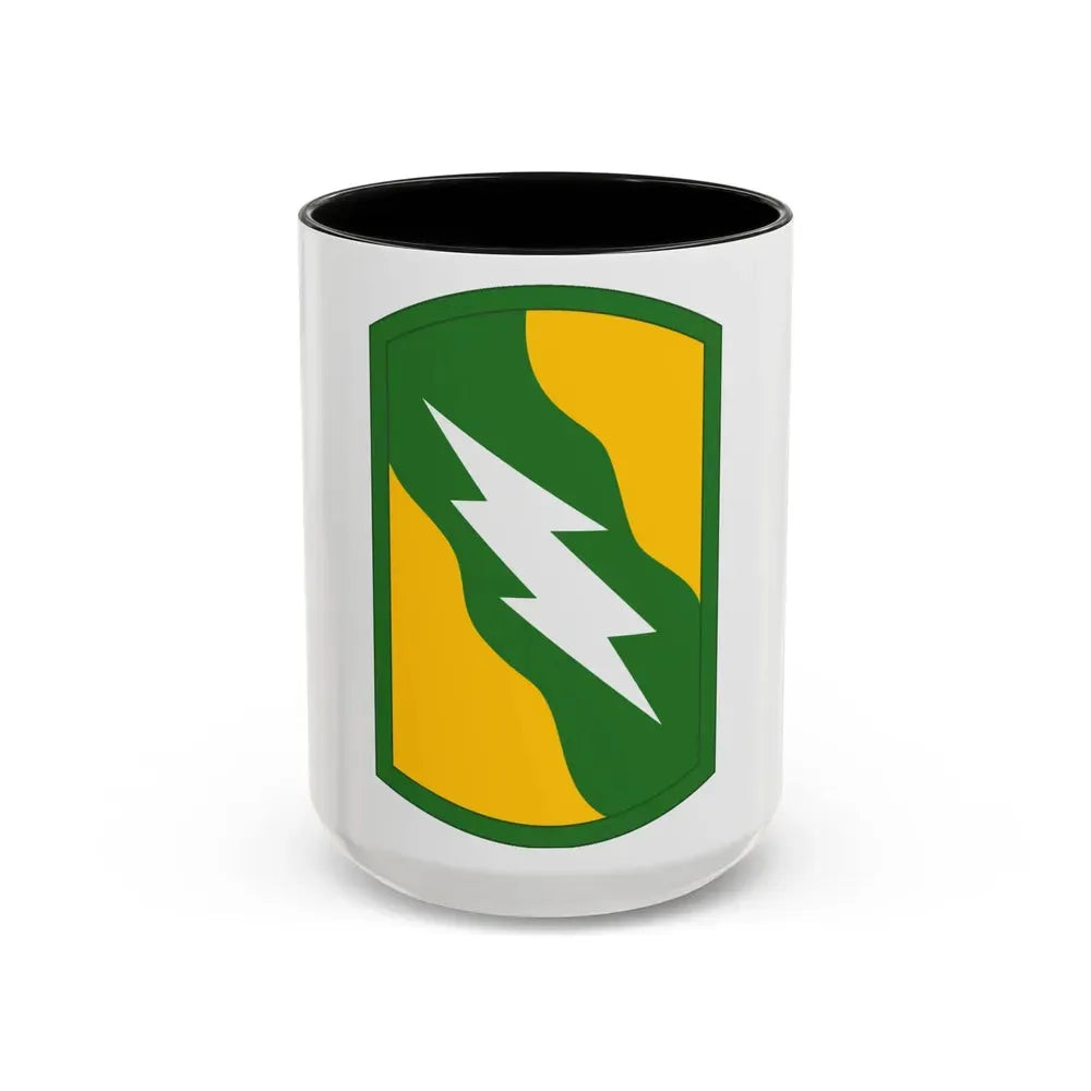 155th Armored Brigade Combat Team (U.S. Army) Accent Coffee Mug 15oz Black - Go Mug Yourself