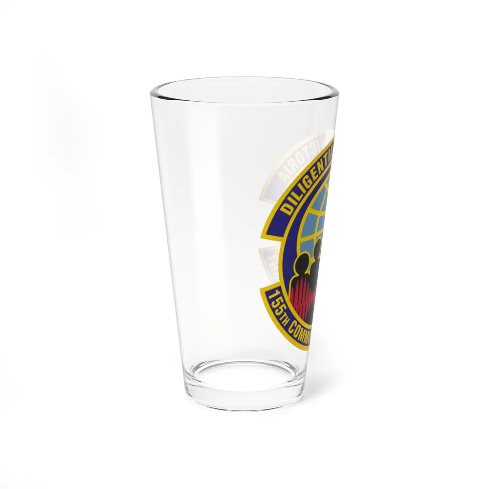 155th Communications Flight (U.S. Air Force) Pint Glass 16oz-Go Mug Yourself