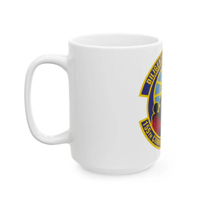 155th Communications Flight (U.S. Air Force) White Coffee Mug-Go Mug Yourself