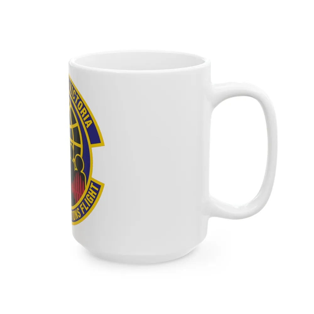 155th Communications Flight (U.S. Air Force) White Coffee Mug-Go Mug Yourself