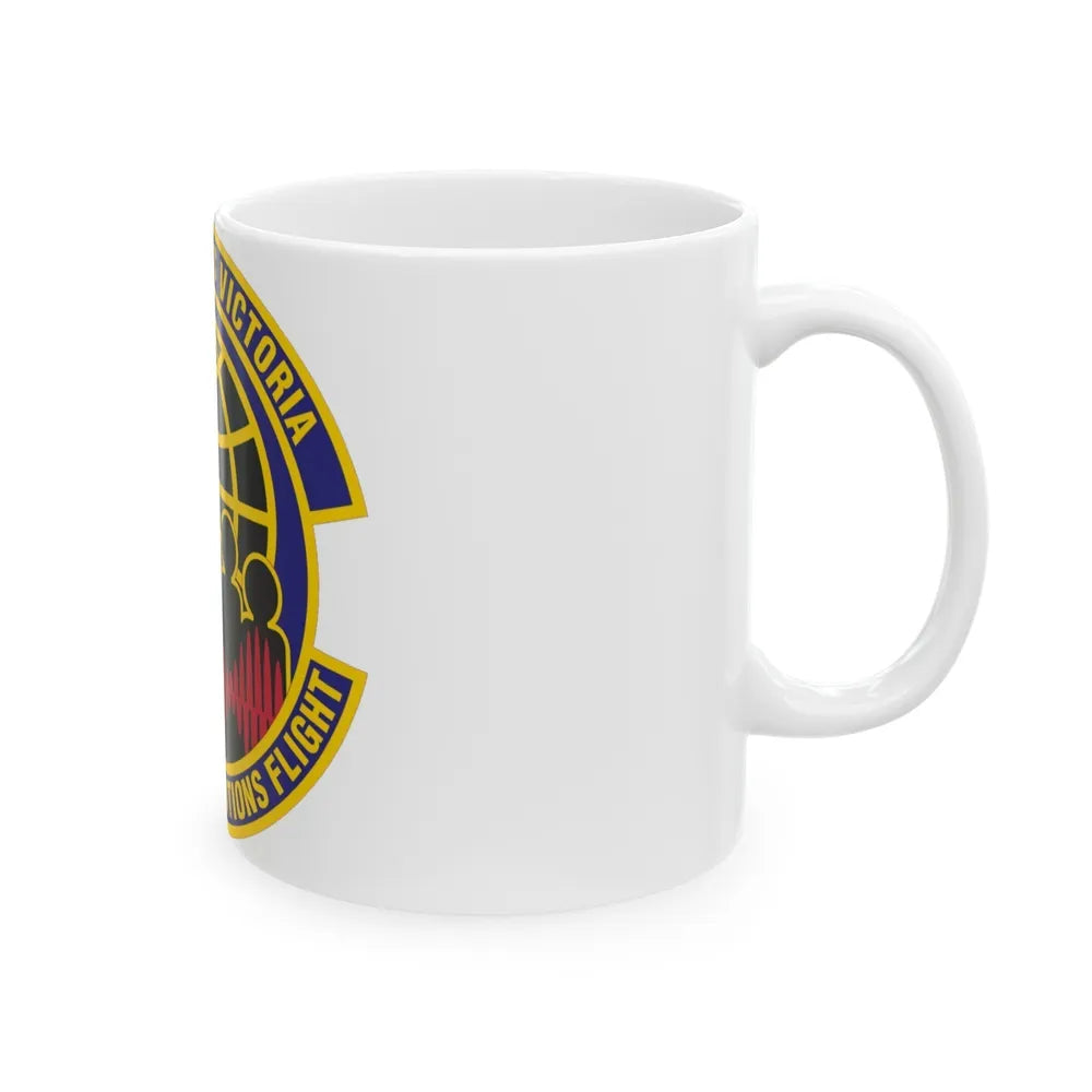 155th Communications Flight (U.S. Air Force) White Coffee Mug-Go Mug Yourself