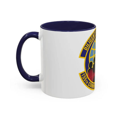 155th Communications Flight (U.S. Air Force) Accent Coffee Mug - Go Mug Yourself