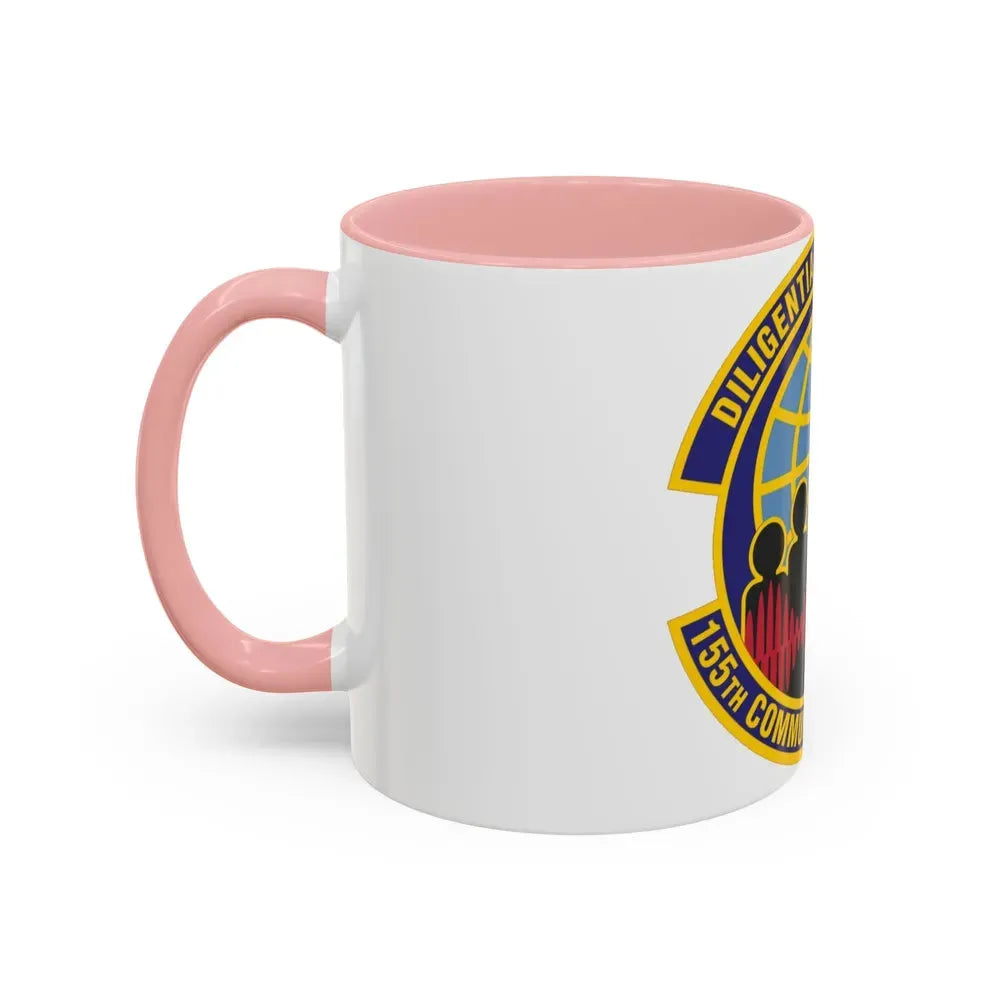 155th Communications Flight (U.S. Air Force) Accent Coffee Mug - Go Mug Yourself