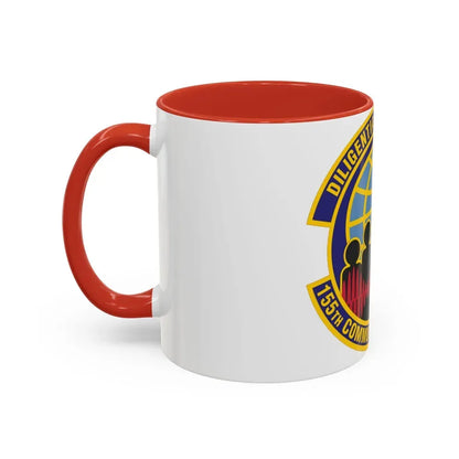 155th Communications Flight (U.S. Air Force) Accent Coffee Mug - Go Mug Yourself