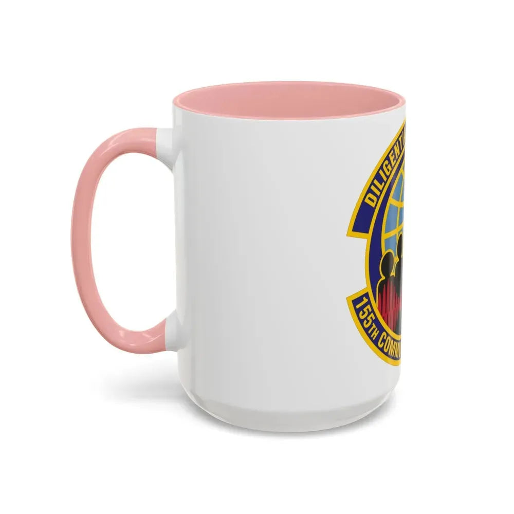 155th Communications Flight (U.S. Air Force) Accent Coffee Mug - Go Mug Yourself