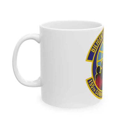 155th Communications Flight (U.S. Air Force) White Coffee Mug - Go Mug Yourself