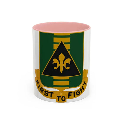 156 Armor Regiment (U.S. Army) Accent Coffee Mug 11oz Pink - Go Mug Yourself