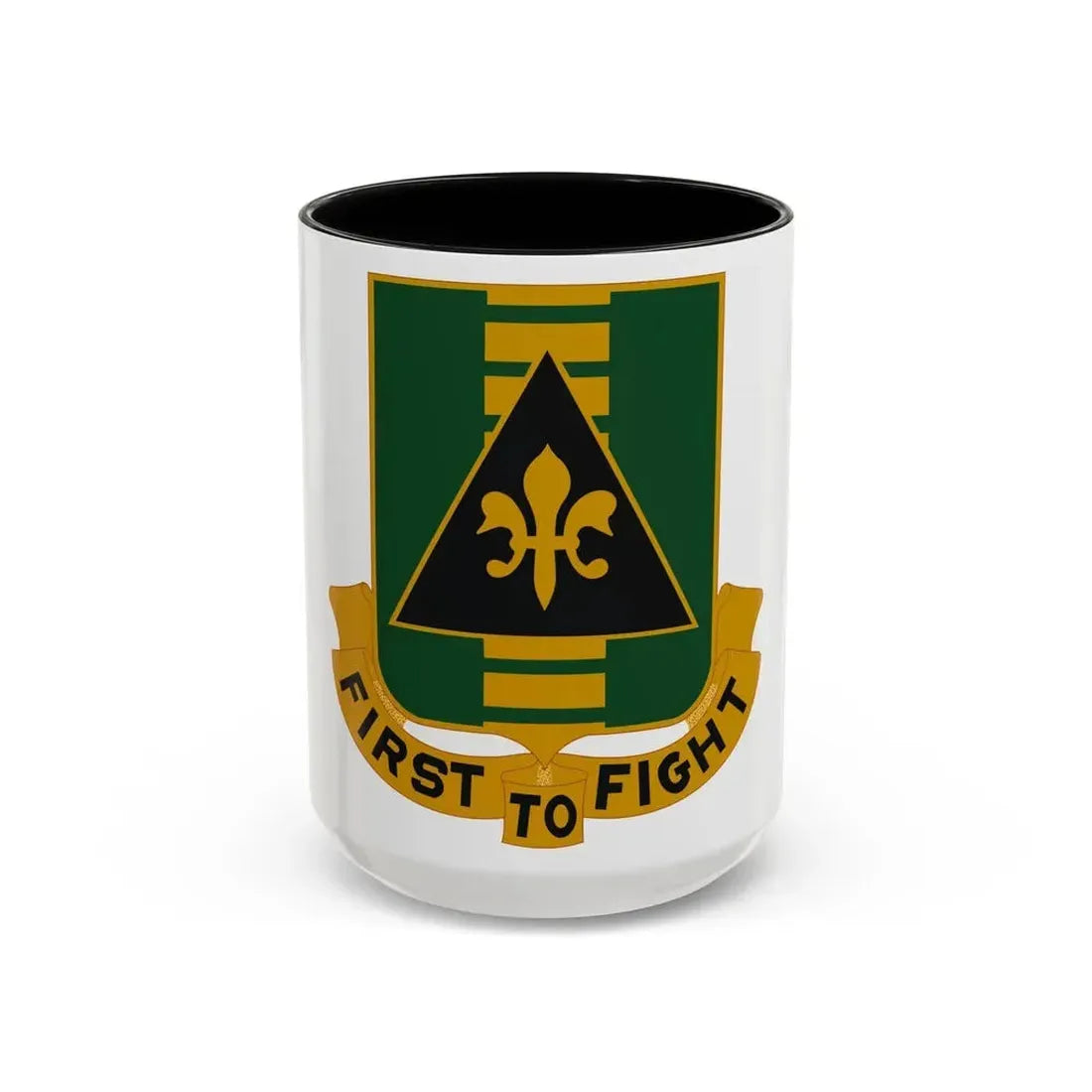 156 Armor Regiment (U.S. Army) Accent Coffee Mug 15oz Black - Go Mug Yourself