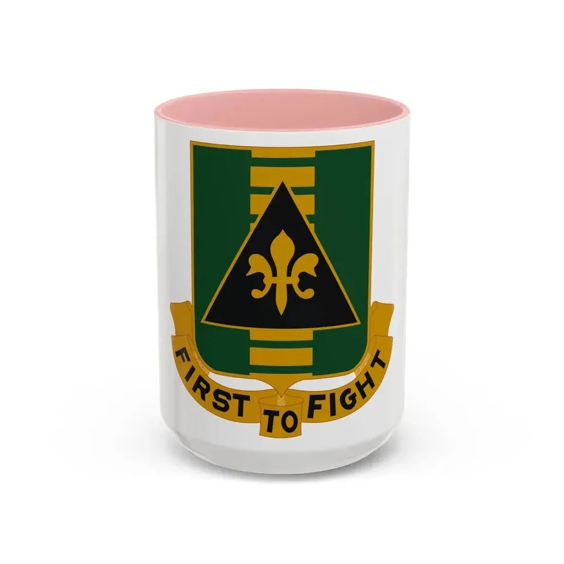 156 Armor Regiment (U.S. Army) Accent Coffee Mug 15oz Pink - Go Mug Yourself