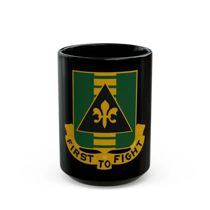 156 Armor Regiment (U.S. Army) Black Coffee Mug 15oz - Go Mug Yourself