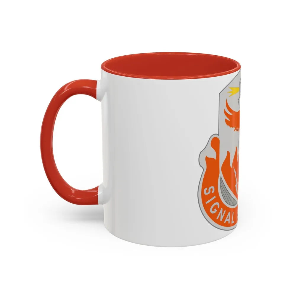 156 Signal Battalion (U.S. Army) Accent Coffee Mug-Go Mug Yourself