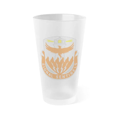 156 Signal Battalion (U.S. Army) Frosted Pint Glass 16oz Default Title - Go Mug Yourself