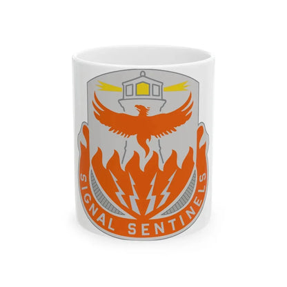 156 Signal Battalion (U.S. Army) White Coffee Mug 11oz - Go Mug Yourself