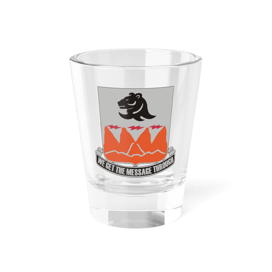 4 Signal Battalion (U.S. Army) Shot Glass 1.5oz