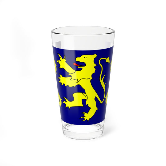 Flag of dyfed (United Kingdom) Pint Glass 16oz