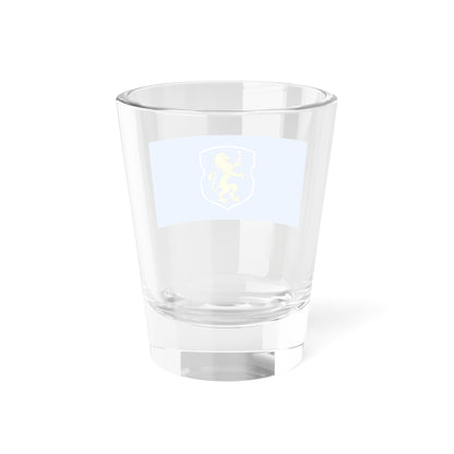 Flag of Slonim Belarus (Belarus) Shot Glass 1.5oz