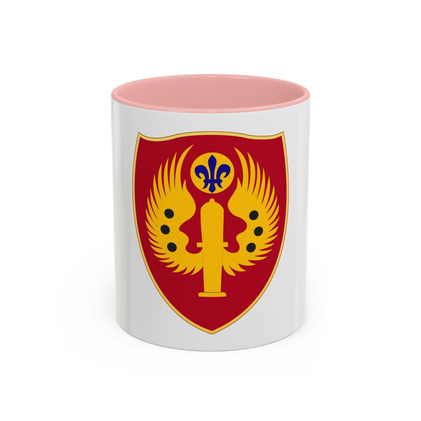 463rd Airborne Field Artillery Battalion (U.S. Army) Accent Coffee Mug