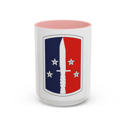 189th Infantry Brigade (U.S. Army) Accent Coffee Mug