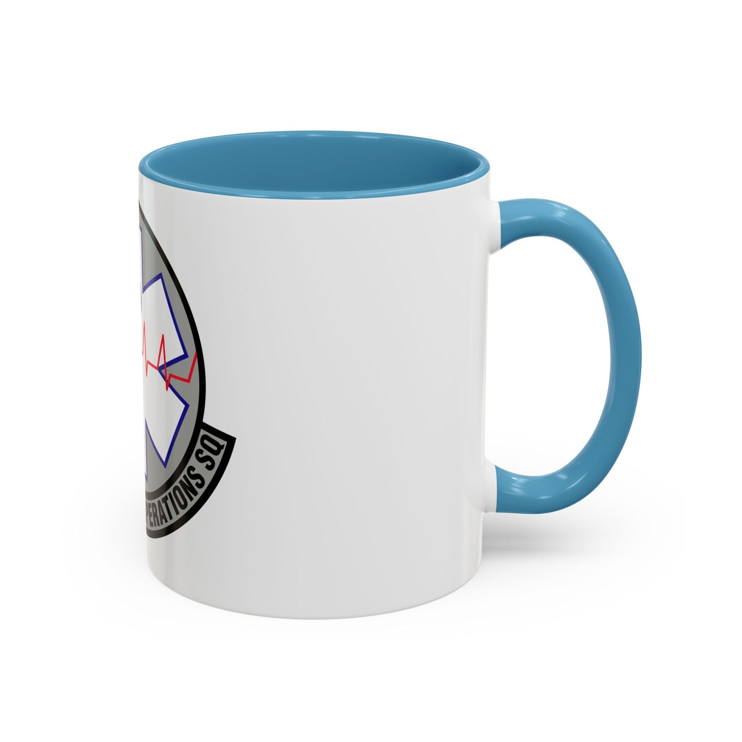 7 Healthcare Operations Squadron AFGSC (U.S. Air Force) Accent Coffee Mug