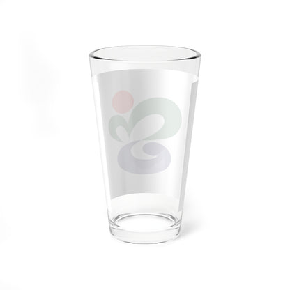 Flag of Munakata Fukuoka (Japan) Pint Glass 16oz