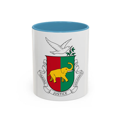 Coat of arms of Guinea 1958-1984 - Accent Coffee Mug