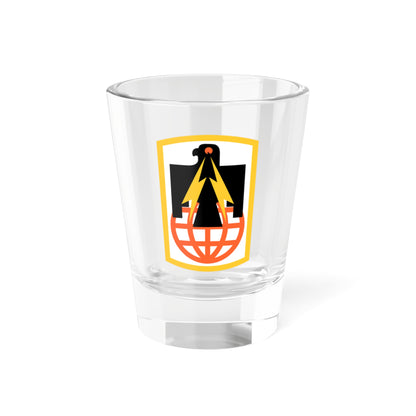 Verre à liqueur de la 11e brigade de transmission (armée américaine) 1,5 oz