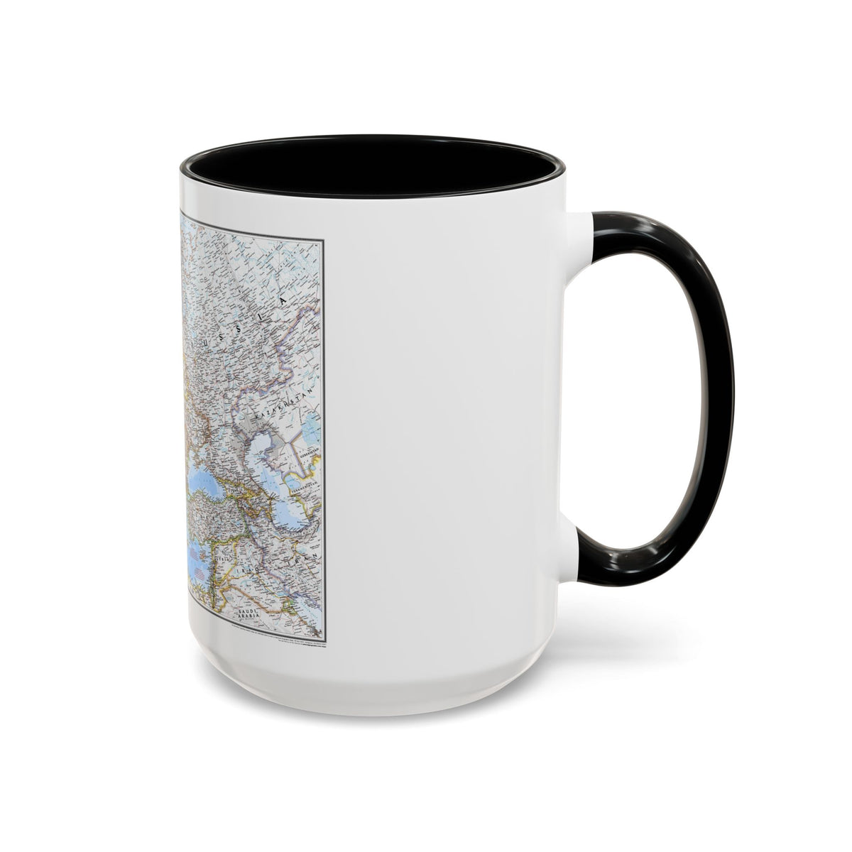 Europe (2004) (Map) Accent Coffee Mug