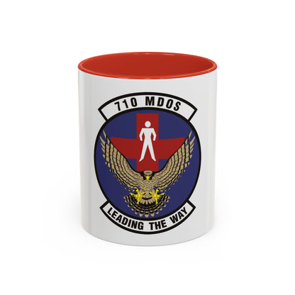 710th Medical Operations Squadron (U.S. Air Force) Accent Coffee Mug