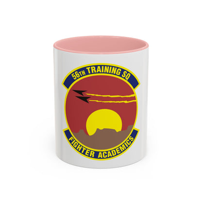 56 Training Squadron AETC (U.S. Air Force) Accent Coffee Mug