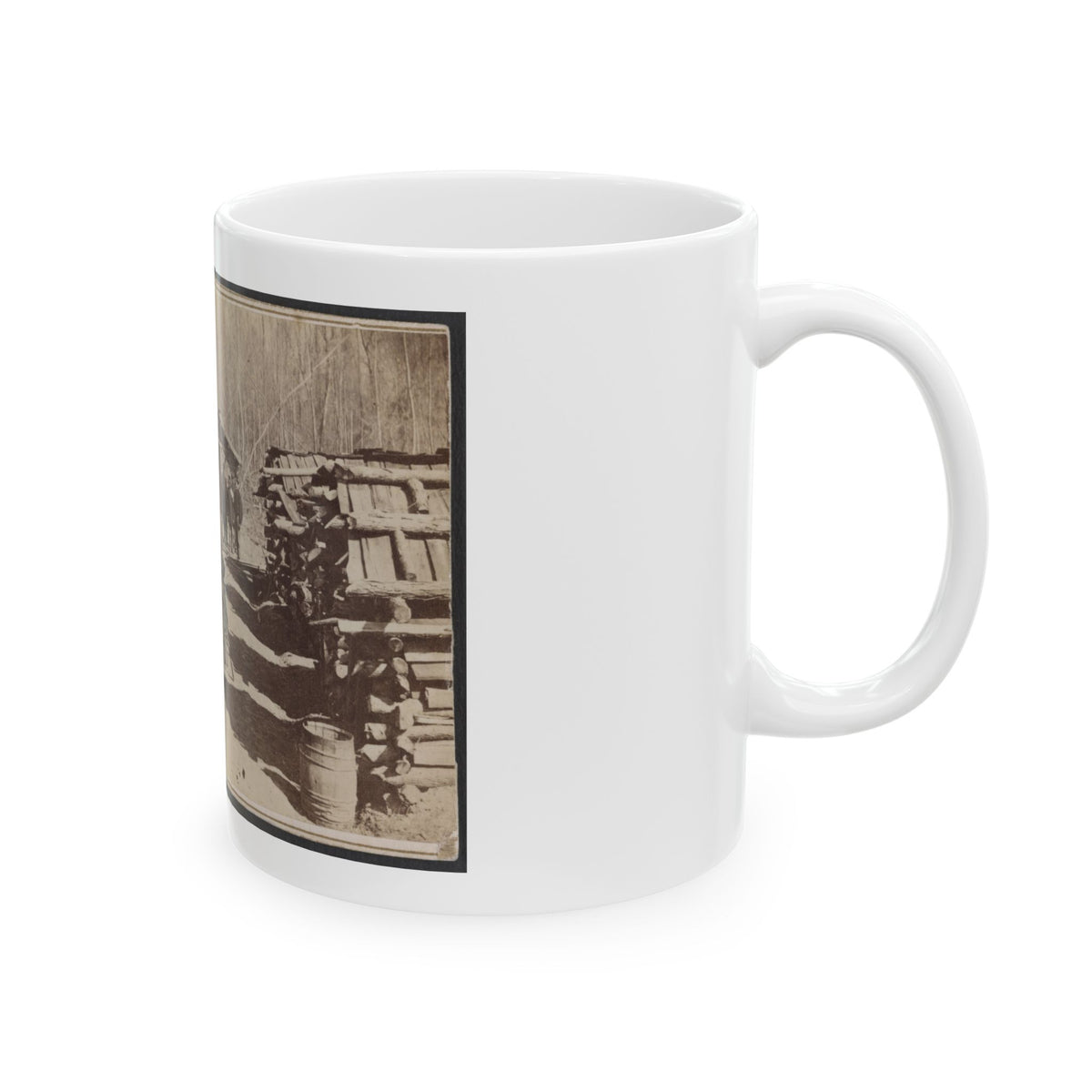 Art. Qts. 64 U.S.C., Palmyra Bend, Miss. (U.S. Civil War) White Coffee Mug