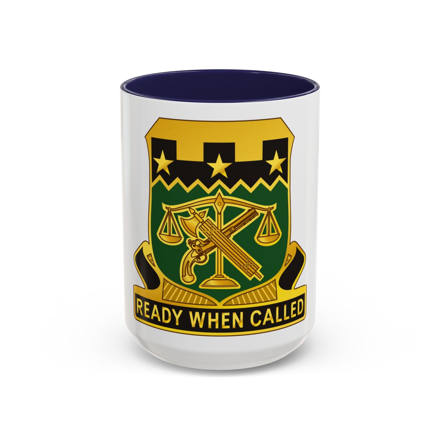 105 Military Police Battalion (U.S. Army) Accent Coffee Mug