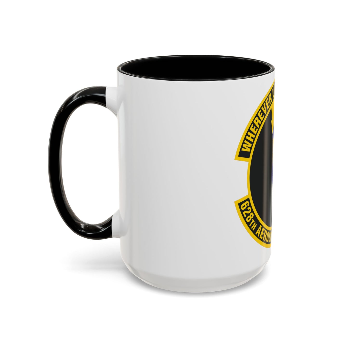 628th Aerospace Medicine Squadron (U.S. Air Force) Accent Coffee Mug