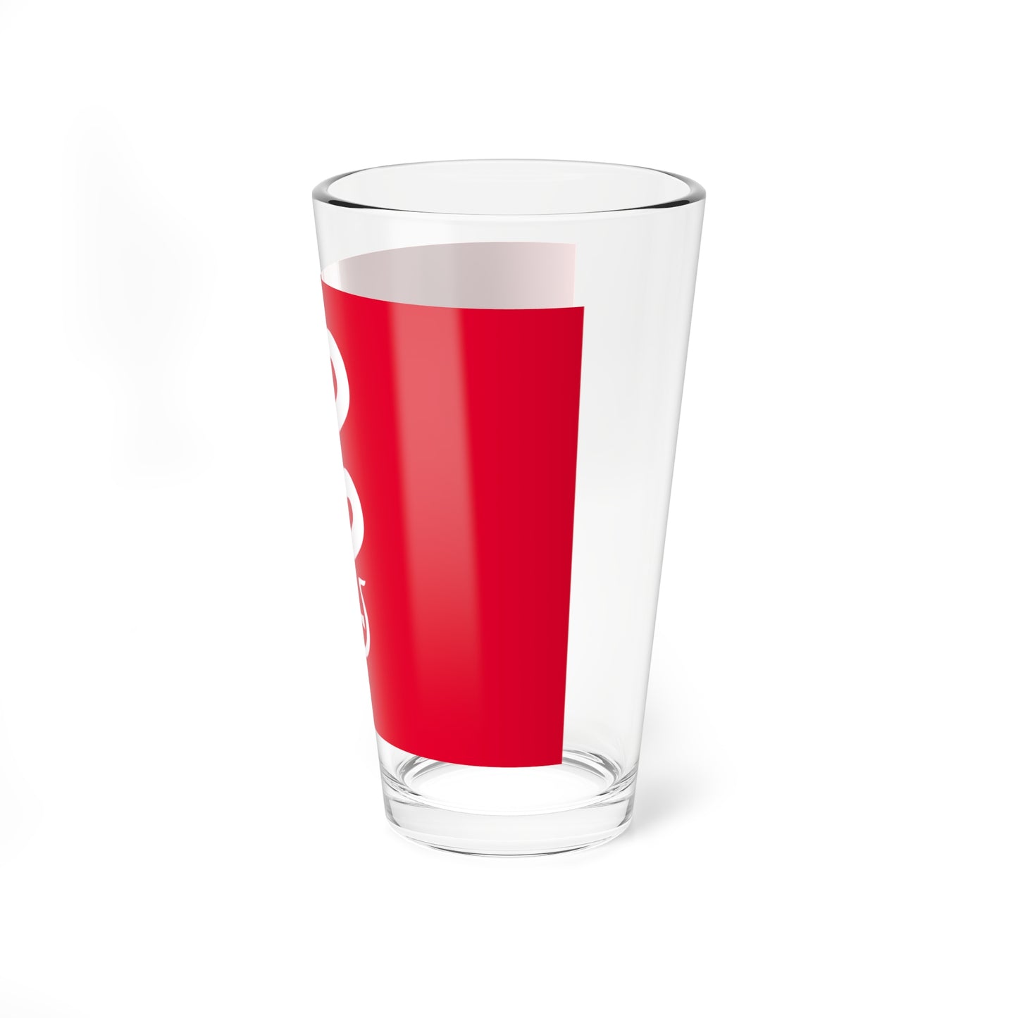 Flag of the Norwegian Armed Forces Joint Medical Services (Norway) Pint Glass 16oz