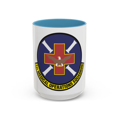 1st Medical Operations Squadron (U.S. Air Force) Accent Coffee Mug