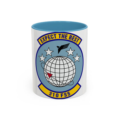 310 Force Support Squadron AFRC (U.S. Air Force) Accent Coffee Mug