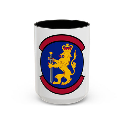 100 Security Forces Squadron USAFE (U.S. Air Force) Accent Coffee Mug