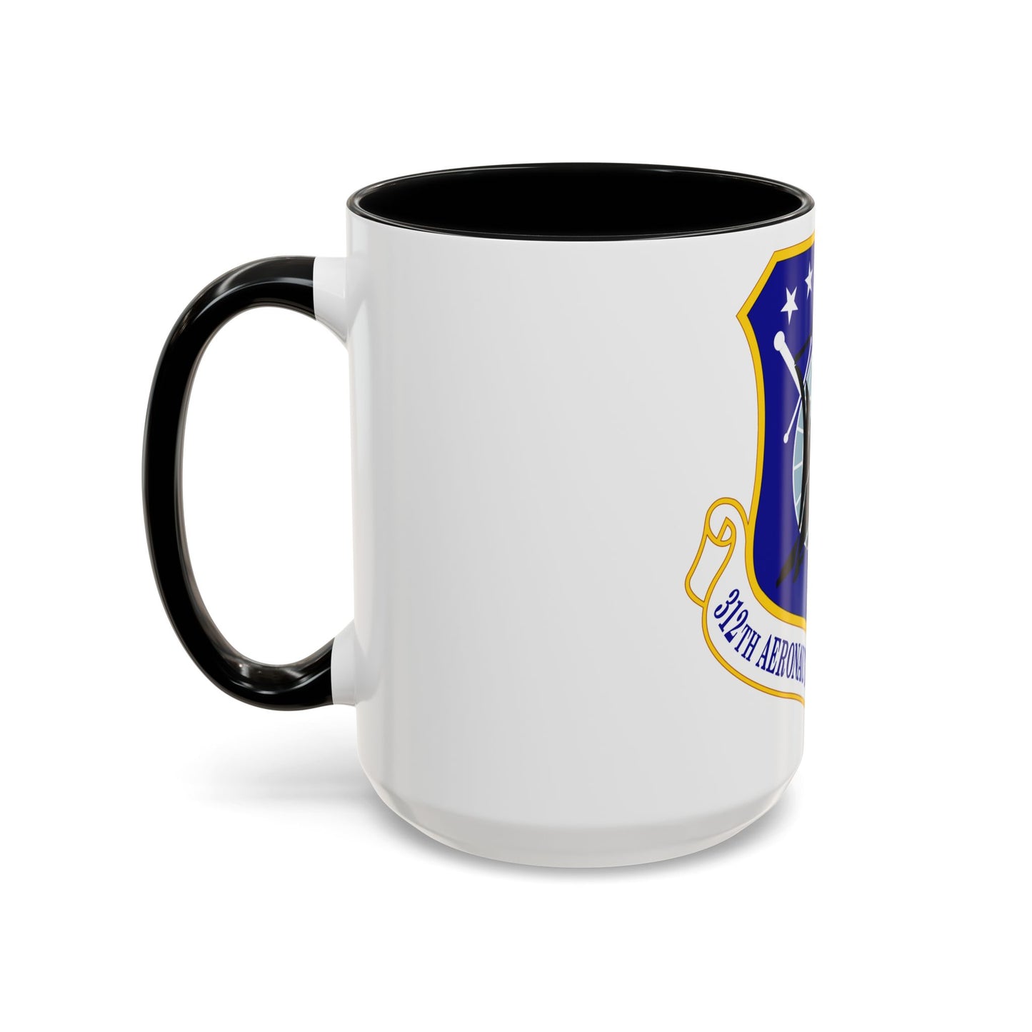 312th Aeronautical Systems Wing (U.S. Air Force) Accent Coffee Mug