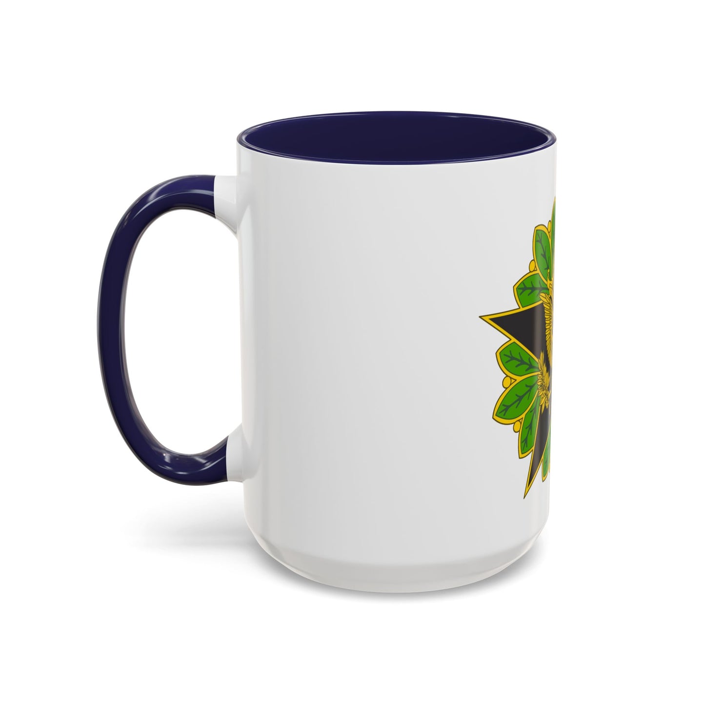 Staff Identification Badge (U.S. Army) Accent Coffee Mug