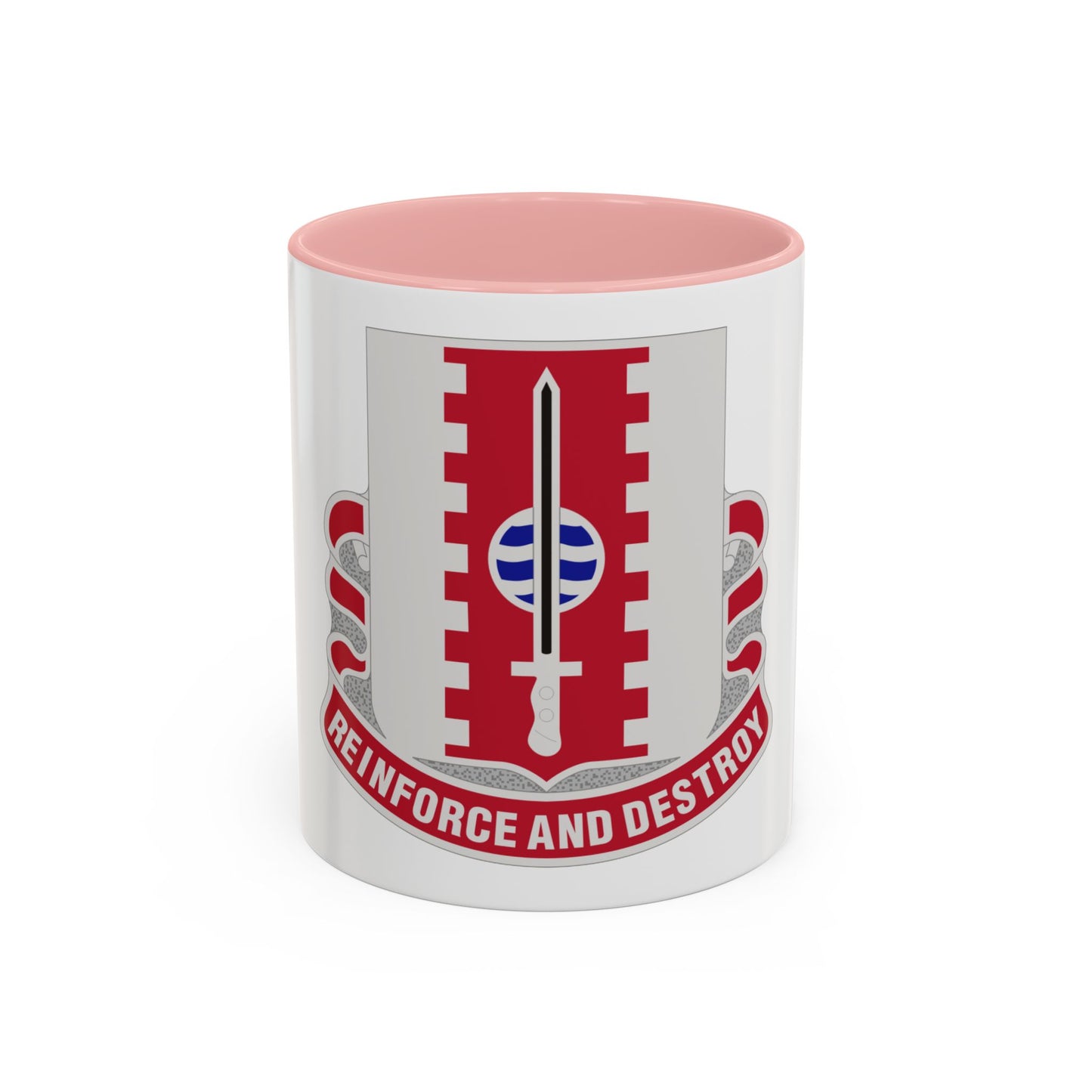 386 Engineer Battalion (U.S. Army) Accent Coffee Mug