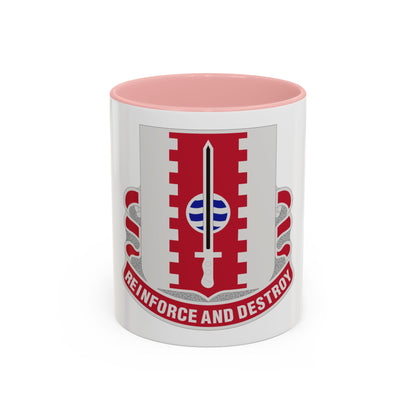 386 Engineer Battalion (U.S. Army) Accent Coffee Mug