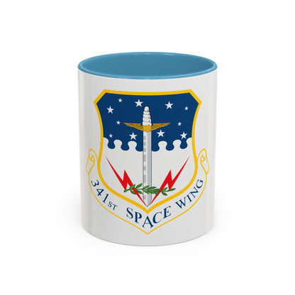 341st Space Wing (U.S. Air Force) Accent Coffee Mug
